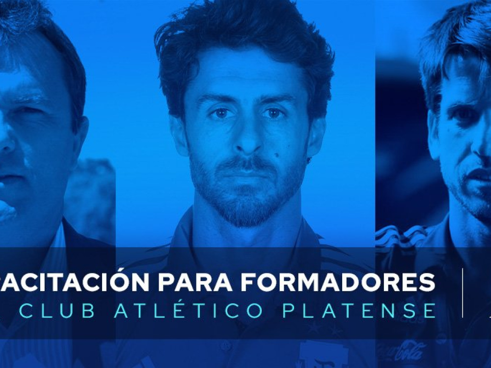 Disertación del cuerpo técnico de Selecciones Juveniles para formadores del Club Atlético Platense