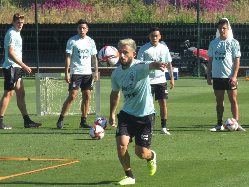 Sub 23: práctica previa al encuentro con Dinamarca