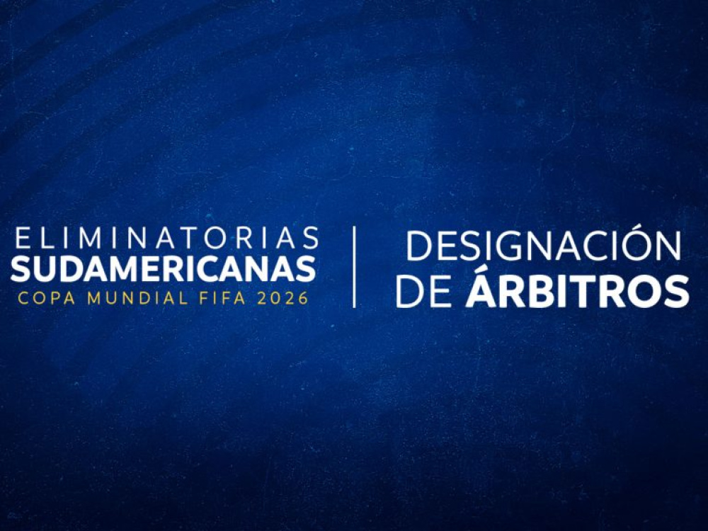 Árbitros para las Eliminatorias Sudamericanas
