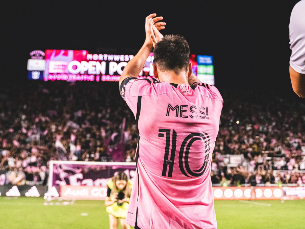 Dos goles de Messi en el triunfo de Inter Miami por la MLS