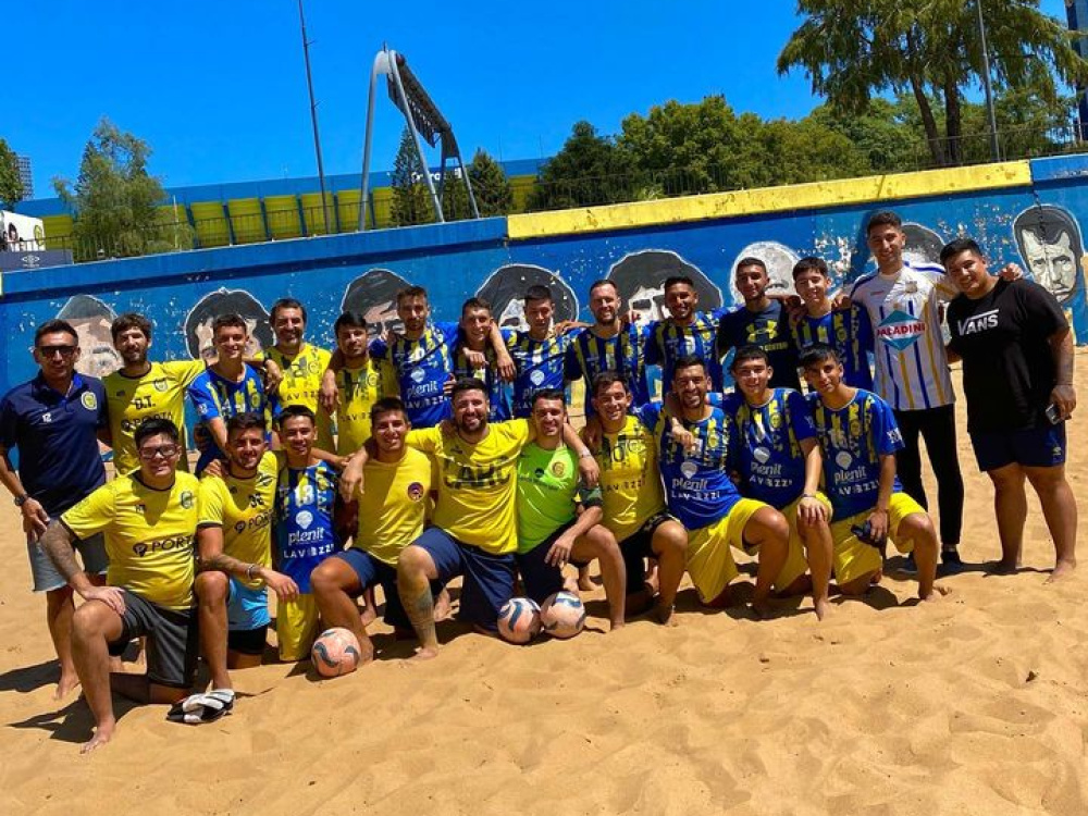 Boca Juniors y Rosario Central líderes en los torneos de Fútbol Playa de Primera y Primera B
