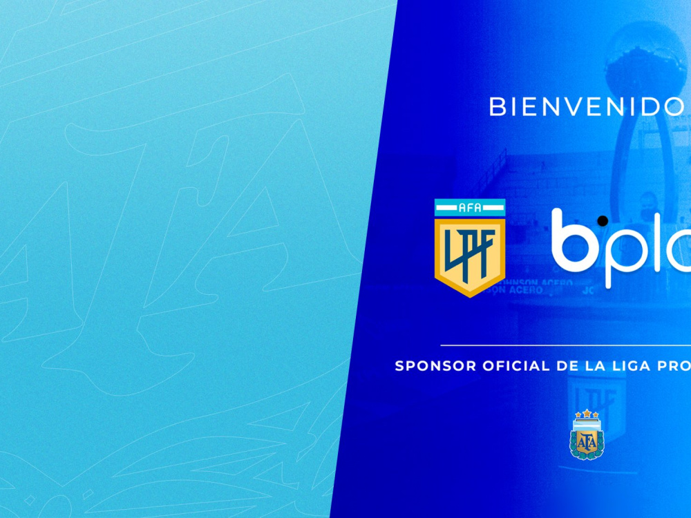 La Asociación del Fútbol Argentino presenta a bplay como Sponsor de la Liga Profesional