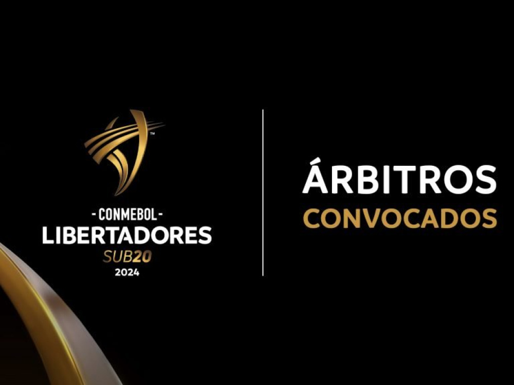 Árbitros convocados para la CONMEBOL Libertadores Sub20