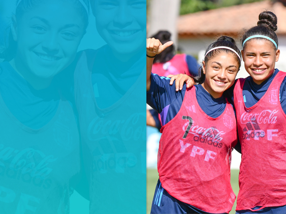 Jueves de fútbol para las preselecciones Sub 17 y Sub 20 femeninas