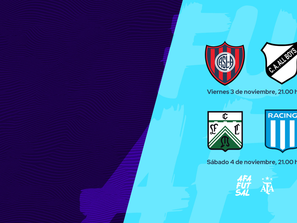 Futsal femenino: el viernes y sábado se juegan los primeros partidos de semifinales del Torneo de Primera División