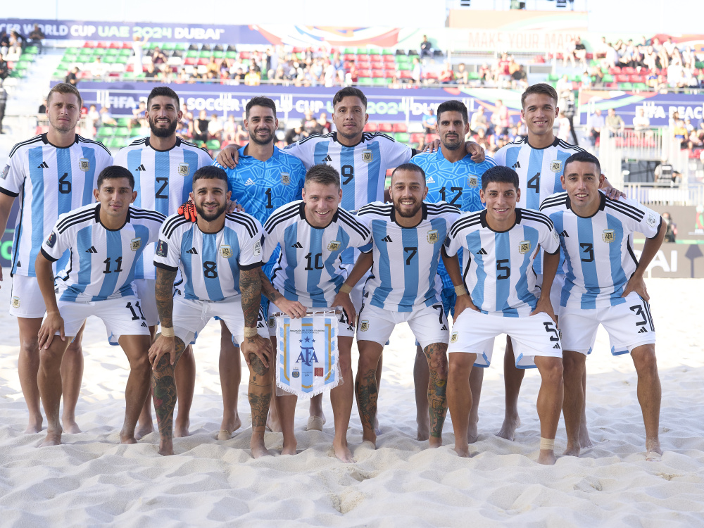 Concluyó la XII Copa del Mundo de Fútbol Playa Emiratos Árabes Unidos 2024