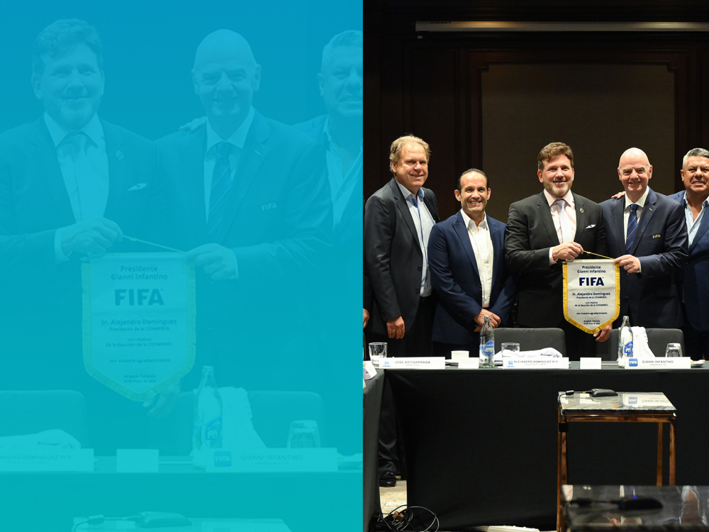 Reunión de Conmebol en Bangkok