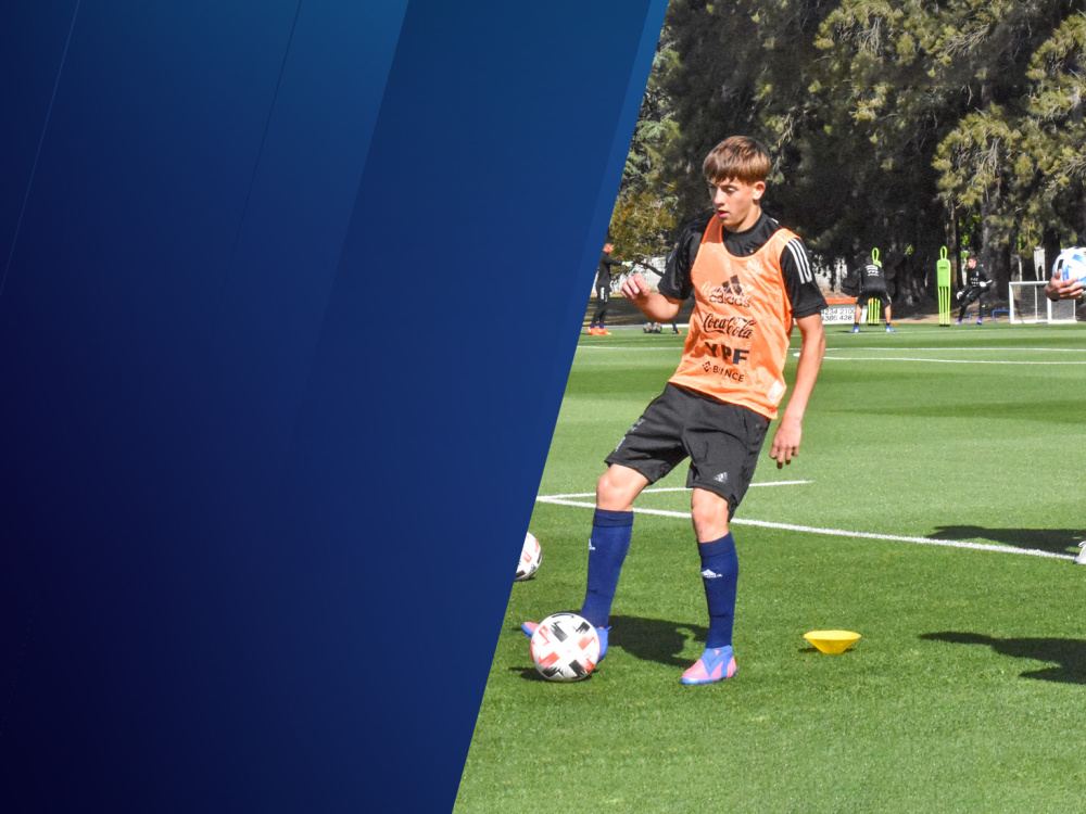 Entrenamiento de la Sub 17 de cara al cierre de la Copa Ezeiza