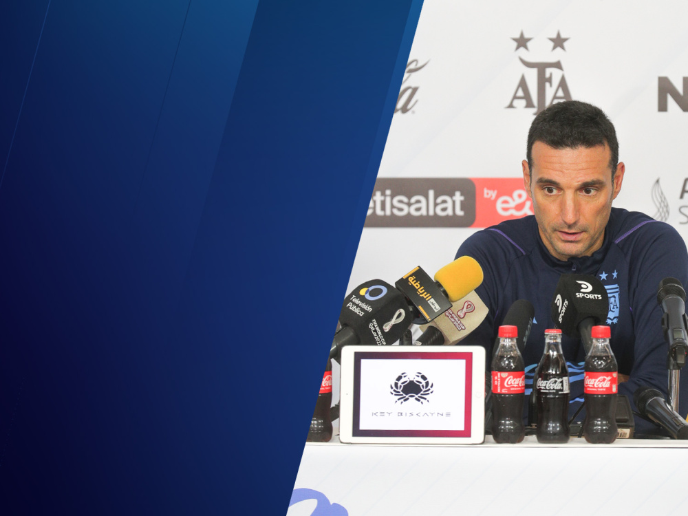 Lionel Scaloni, en conferencia: "Vamos a dejar todo durante este Mundial"