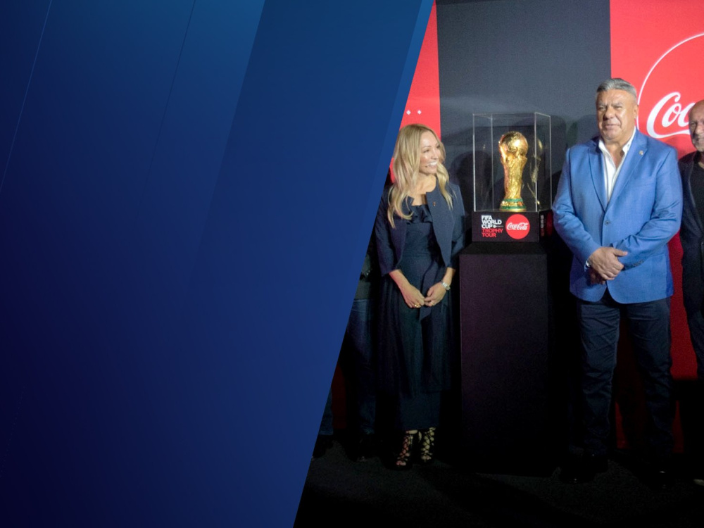 La Copa del Mundo ya está en la Argentina