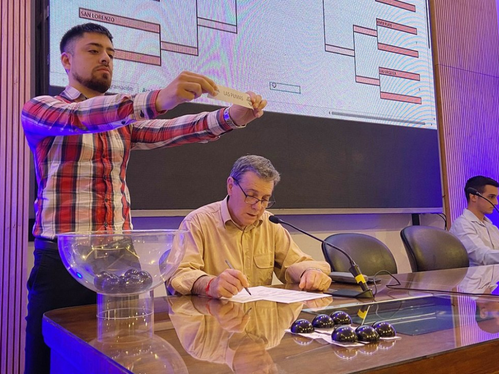 Se sortearon los cruces de octavos de la copa federal