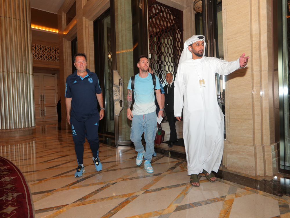 Llegó el capitán Leo Messi