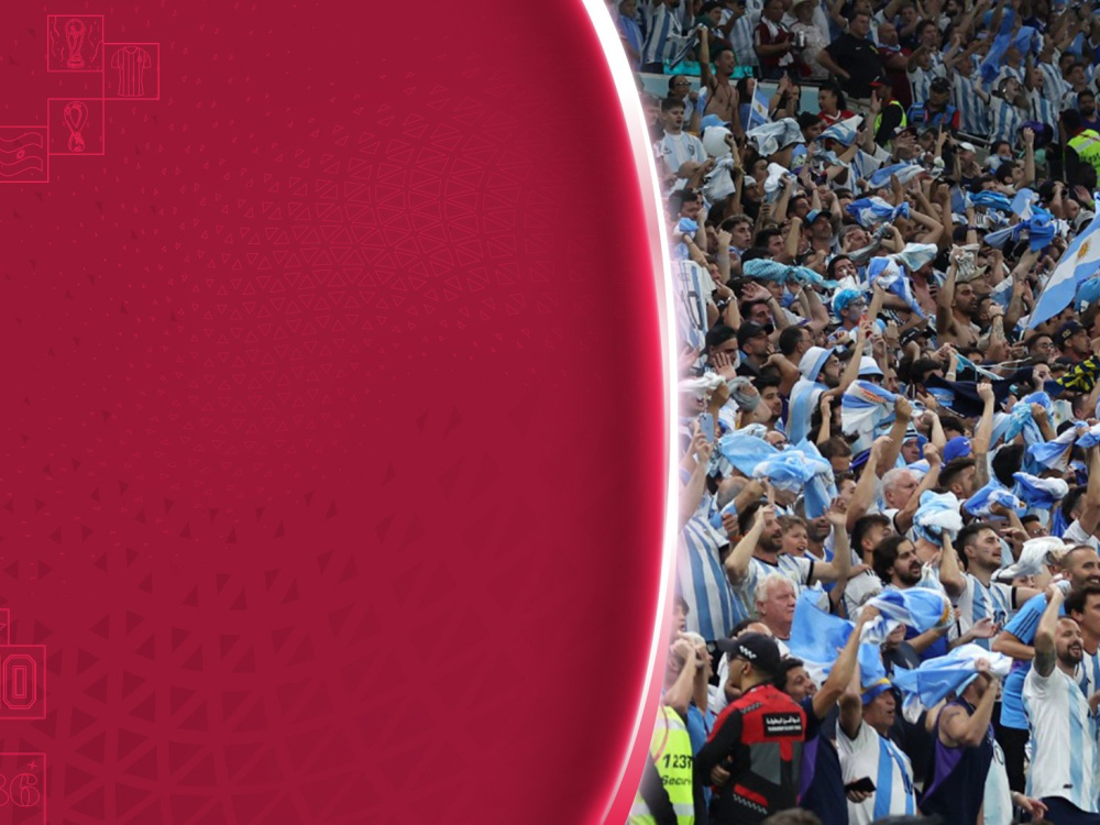 Oíd mortales, el grito sagrado de todo un pueblo ¡Vamos Argentina!