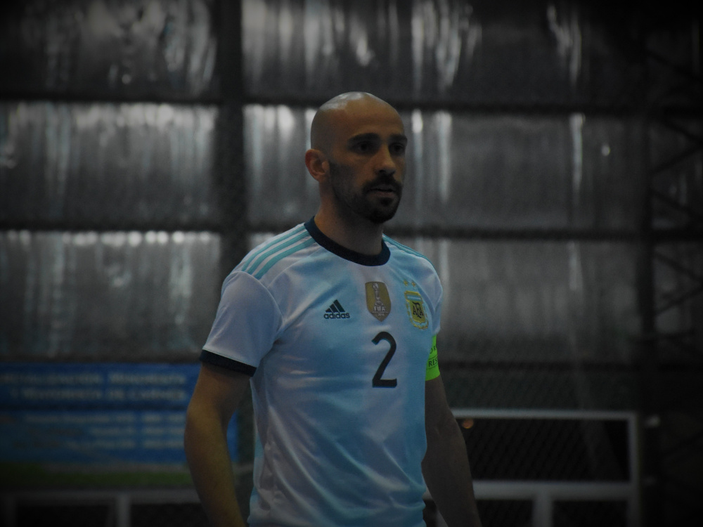 Damián Stazzone: "Cada vez que jugamos con esta camiseta tenemos que demostrar que queremos estar en lo más alto"