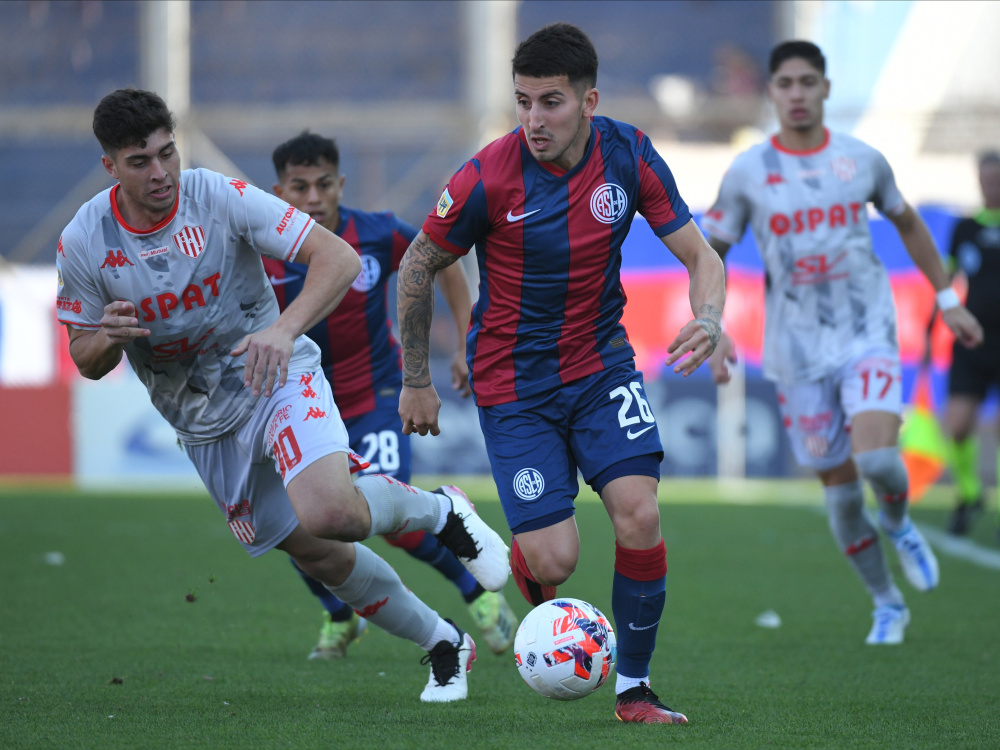 San Lorenzo empató 2-2 ante Unión 