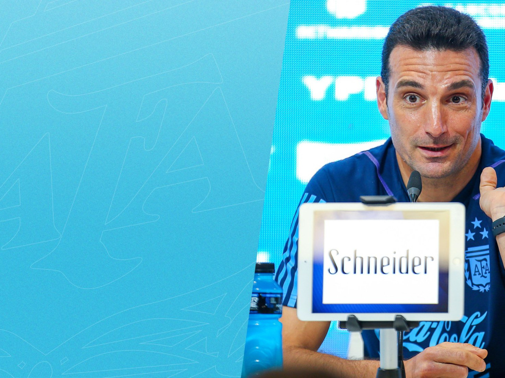 Lionel Scaloni: "Nos ven como héroes y eso es una alegría enorme" 