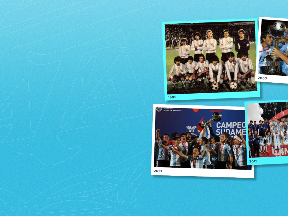 Sub 17: historial de la Selección Argentina en los Sudamericanos