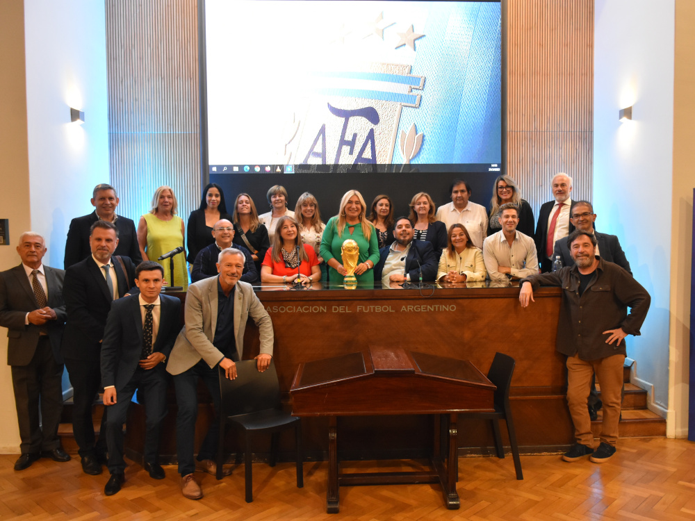 La Federación Argentina de la Magistratura y la Función Judicial visitó la AFA