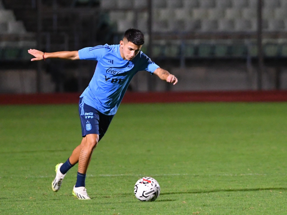 Último entrenamiento de cara al partido contra Paraguay