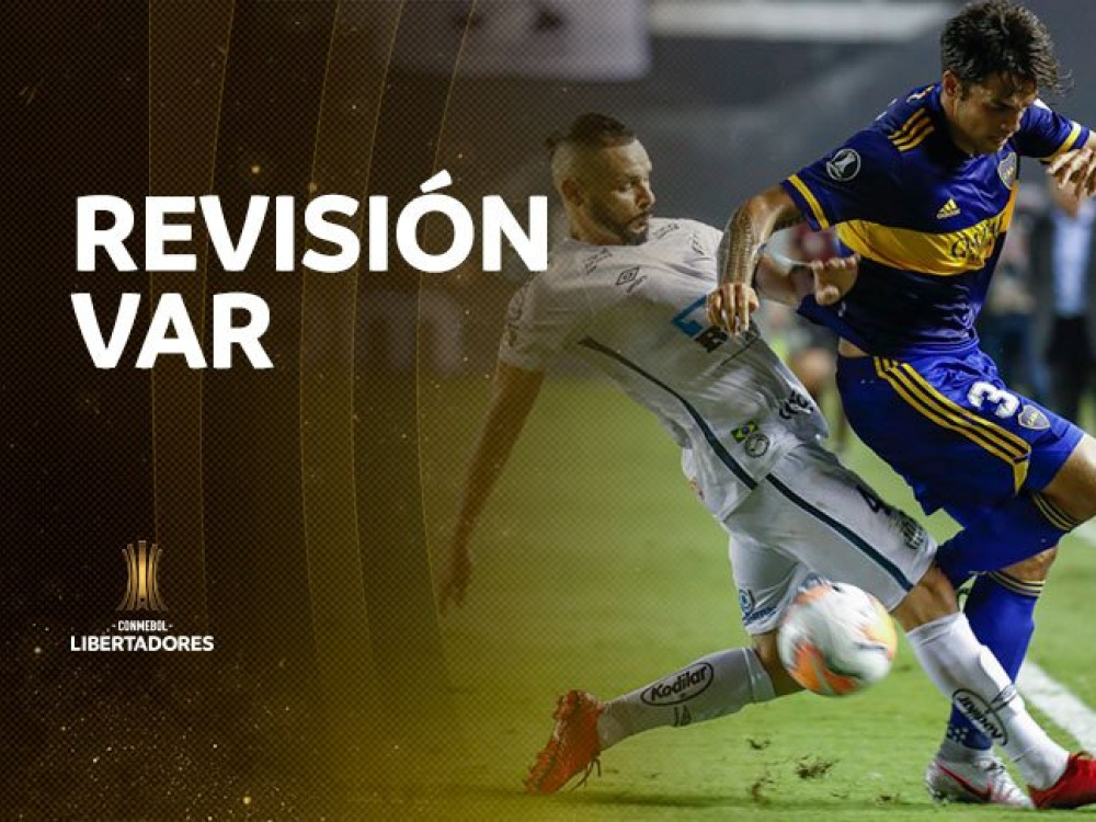 Situaciones de análisis VAR: Santos vs Boca Juniors