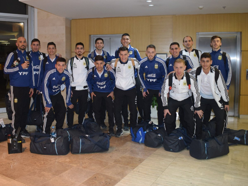 La Selección llegó a San Juan