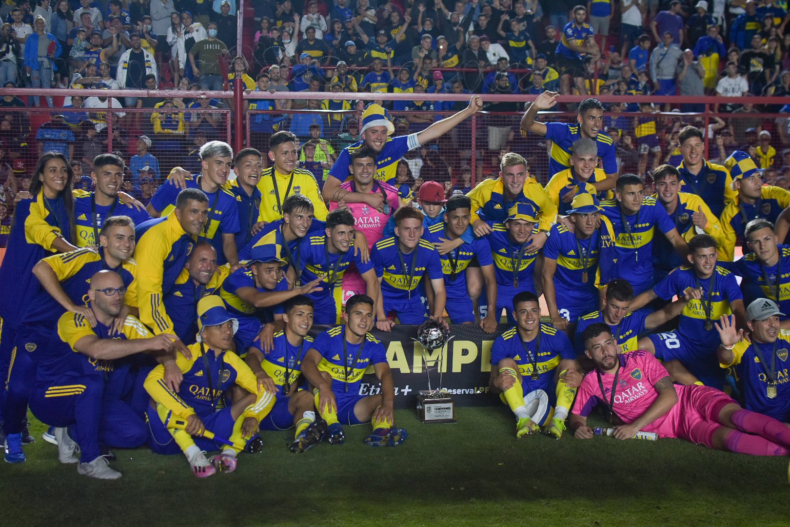 Reserva: Boca se quedó con el Trofeo de Campeones tras vencer 3-0 a  Sarmiento de Junín | Sitio Oficial de la Asociación del Fútbol Argentino