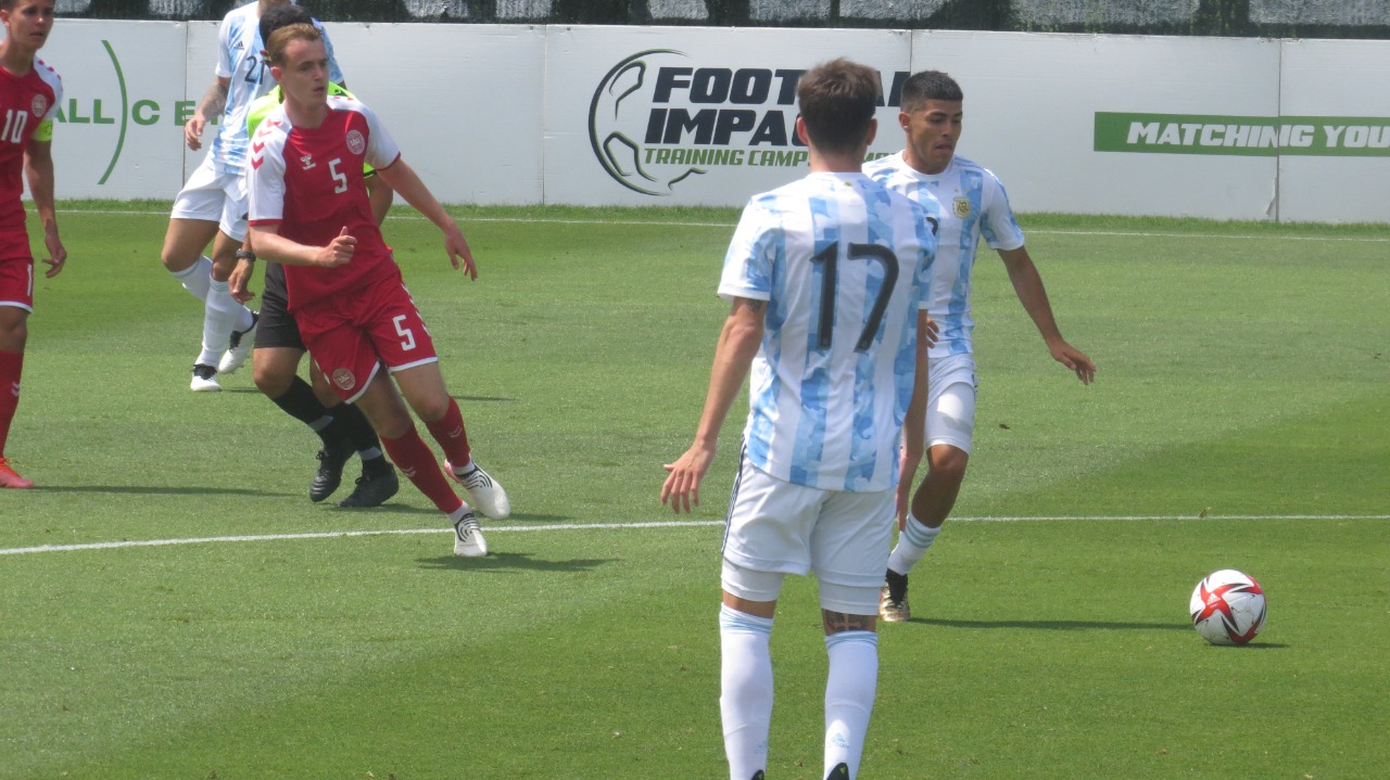 La Sub 23 De Argentina Vencio 2 1 A Dinamarca Sitio Oficial De La Asociacion Del Futbol Argentino