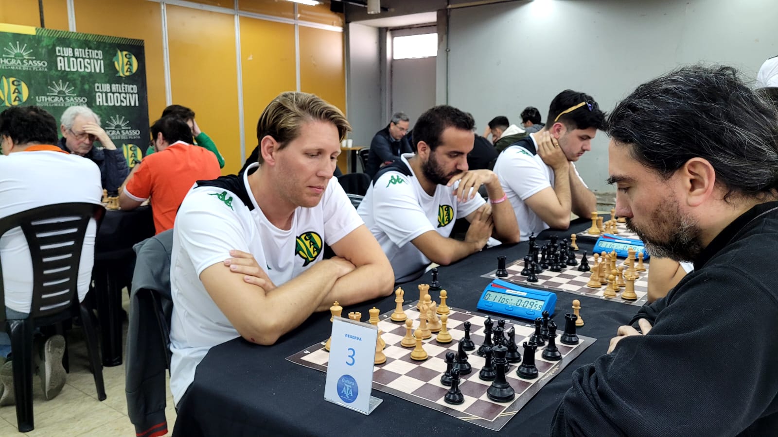 Los jugadores del VIII Floripa Chess Open 2022