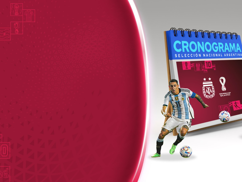 Cronograma de trabajo de la Selección Argentina