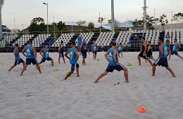 La Selección se entrenó en Río de Janeiro 
