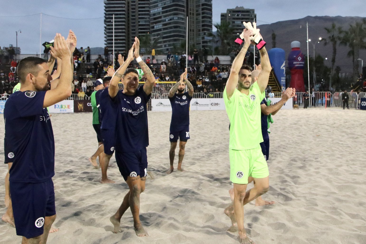 Acassuso se quedó con la medalla de bronce en la Copa Libertadores de Fútbol Playa