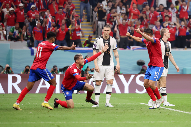 Alemania derrotó 4-2 a Costa Rica pero no le alcanzó para clasificar a octavos de final