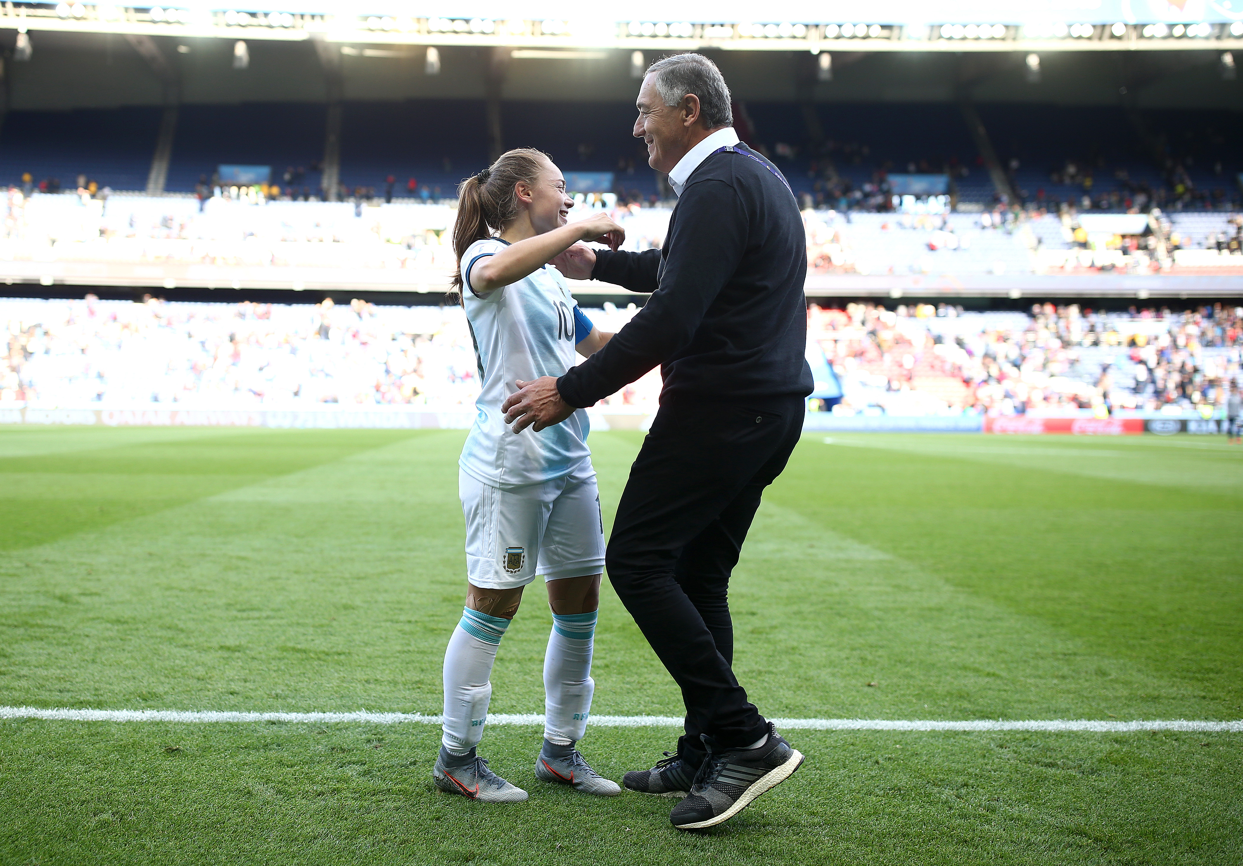 Argentina consiguió su primer punto en la historia de los Mundiales femeninos