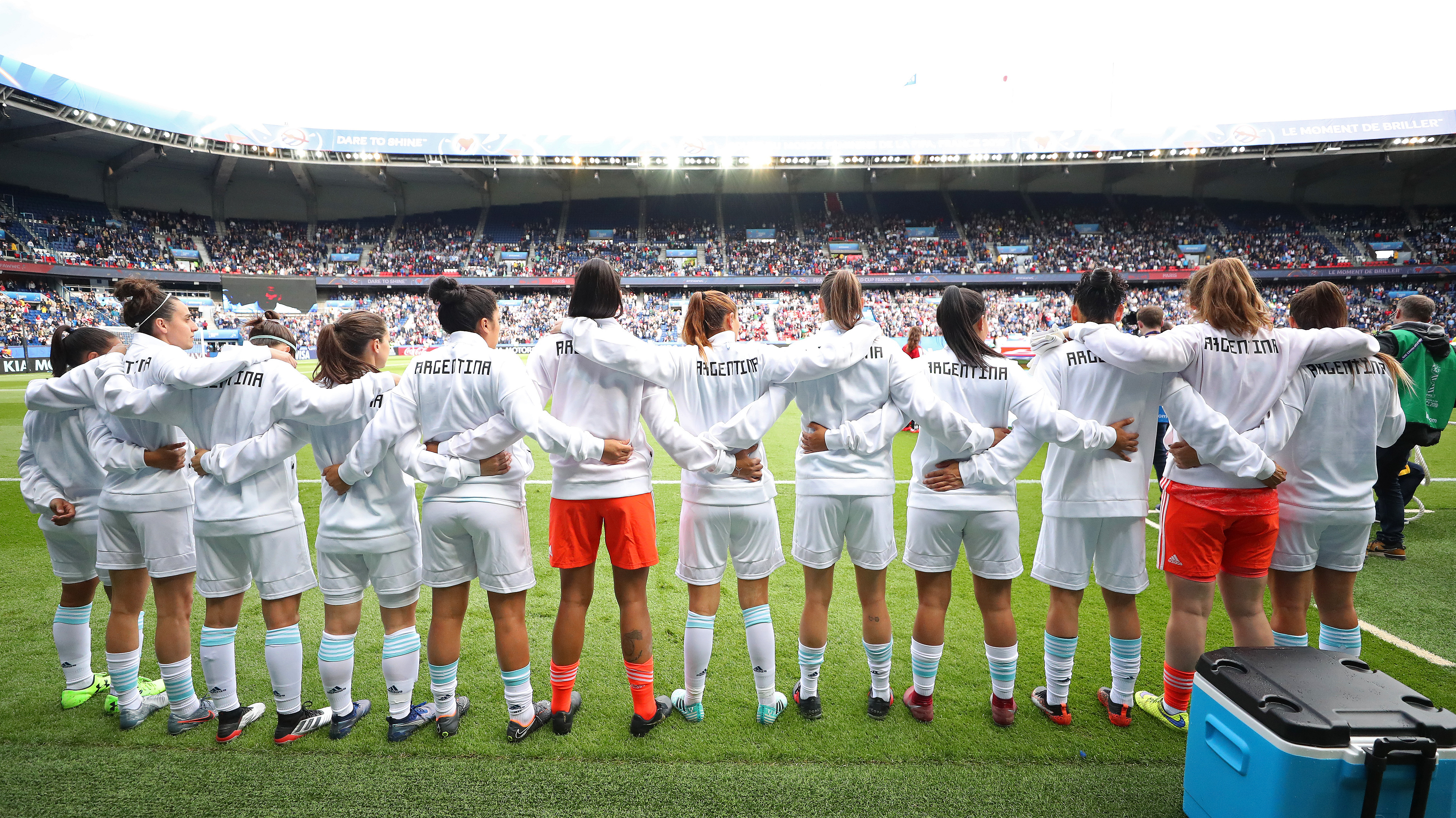 Argentina consiguió su primer punto en la historia de los Mundiales femeninos