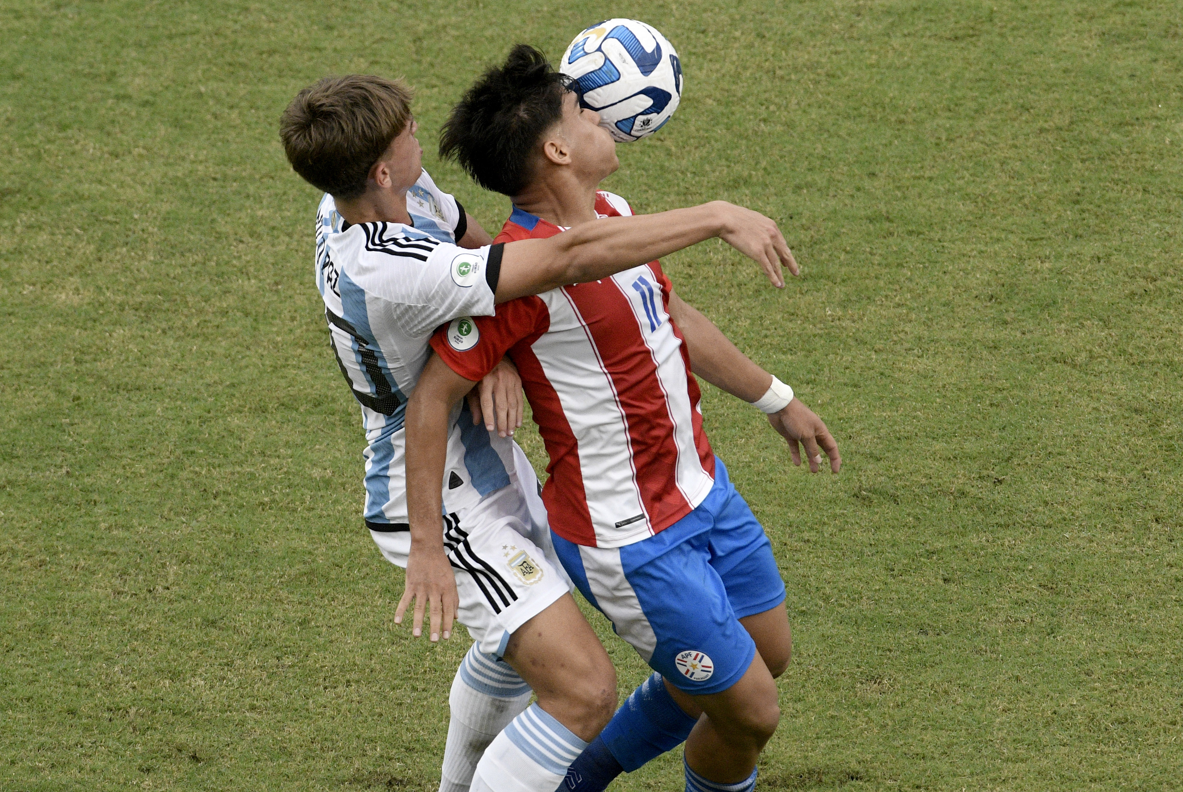 Argentina perdió ante Paraguay 2-1 en su debut en el Sudamericano Sub 20