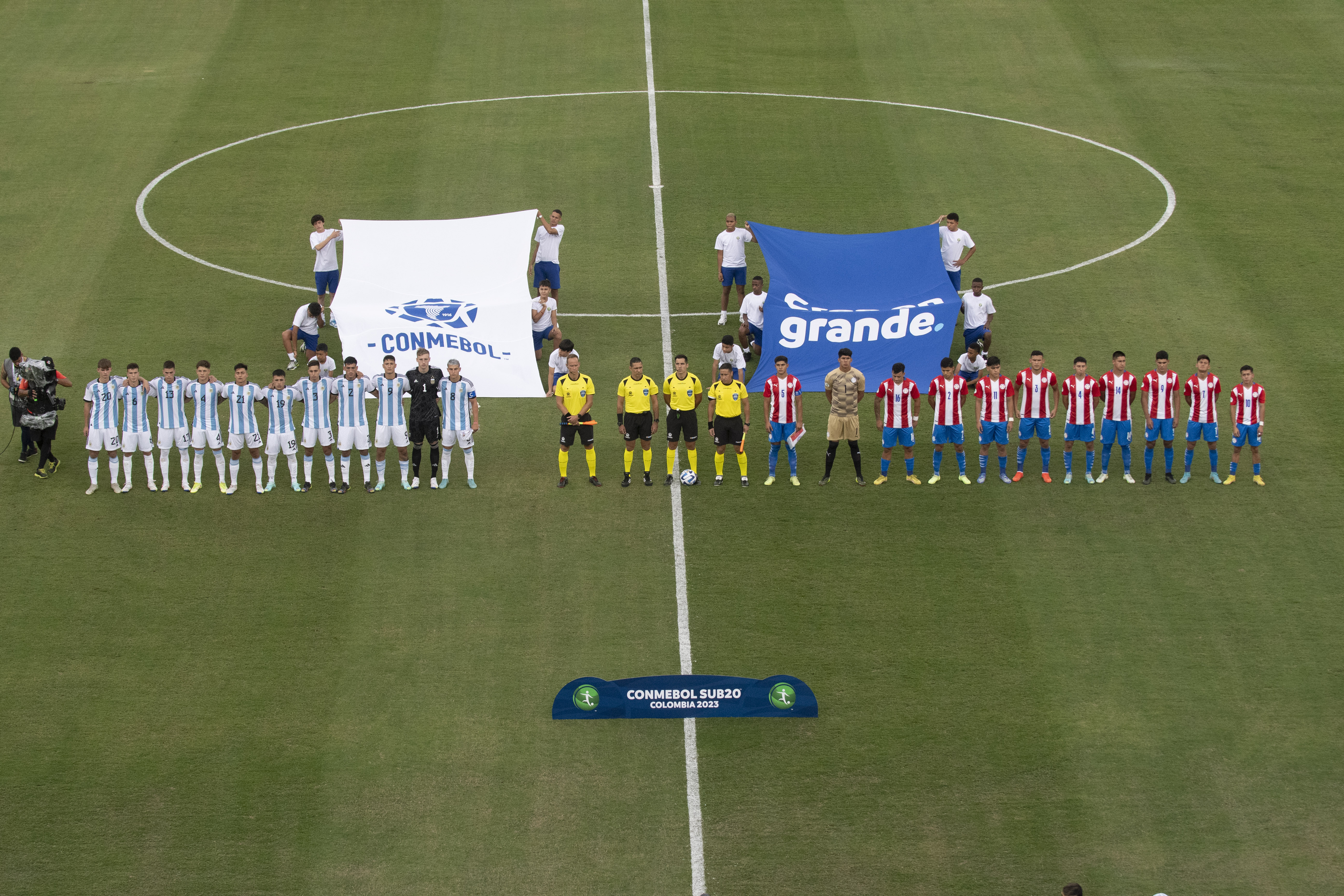 Argentina perdió ante Paraguay 2-1 en su debut en el Sudamericano Sub 20