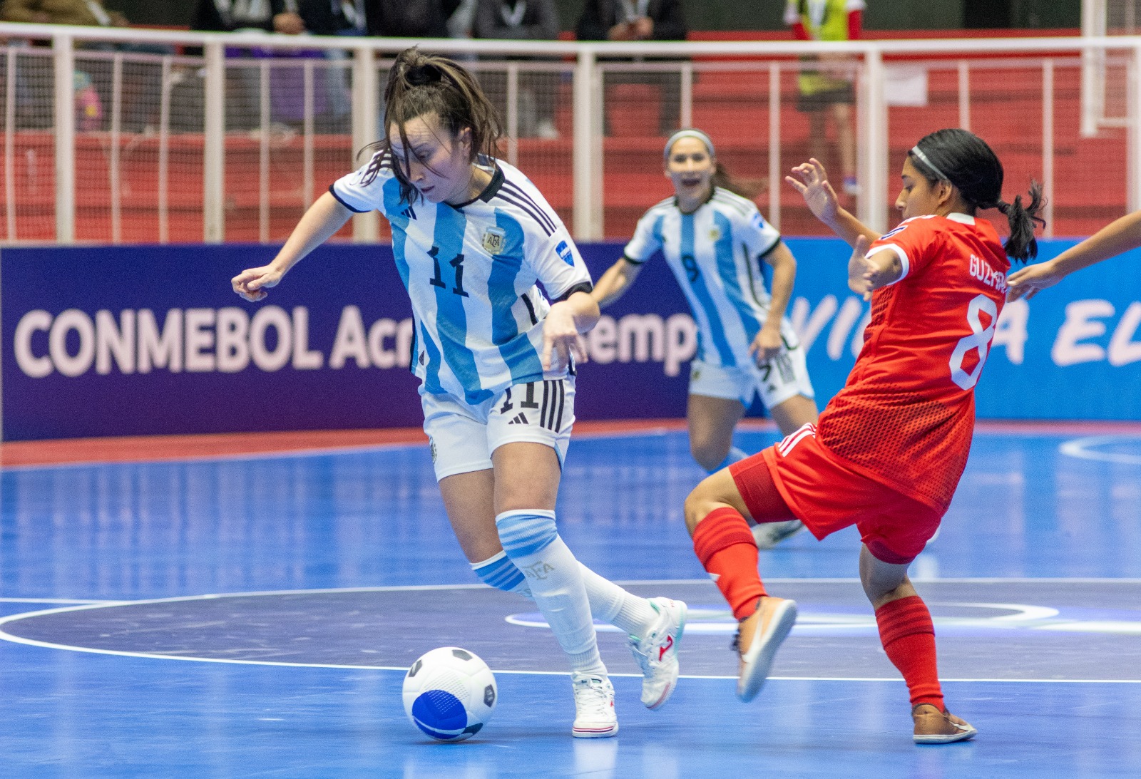 Argentina derrotó 110 a Perú en su debut de la Copa América de Futsal