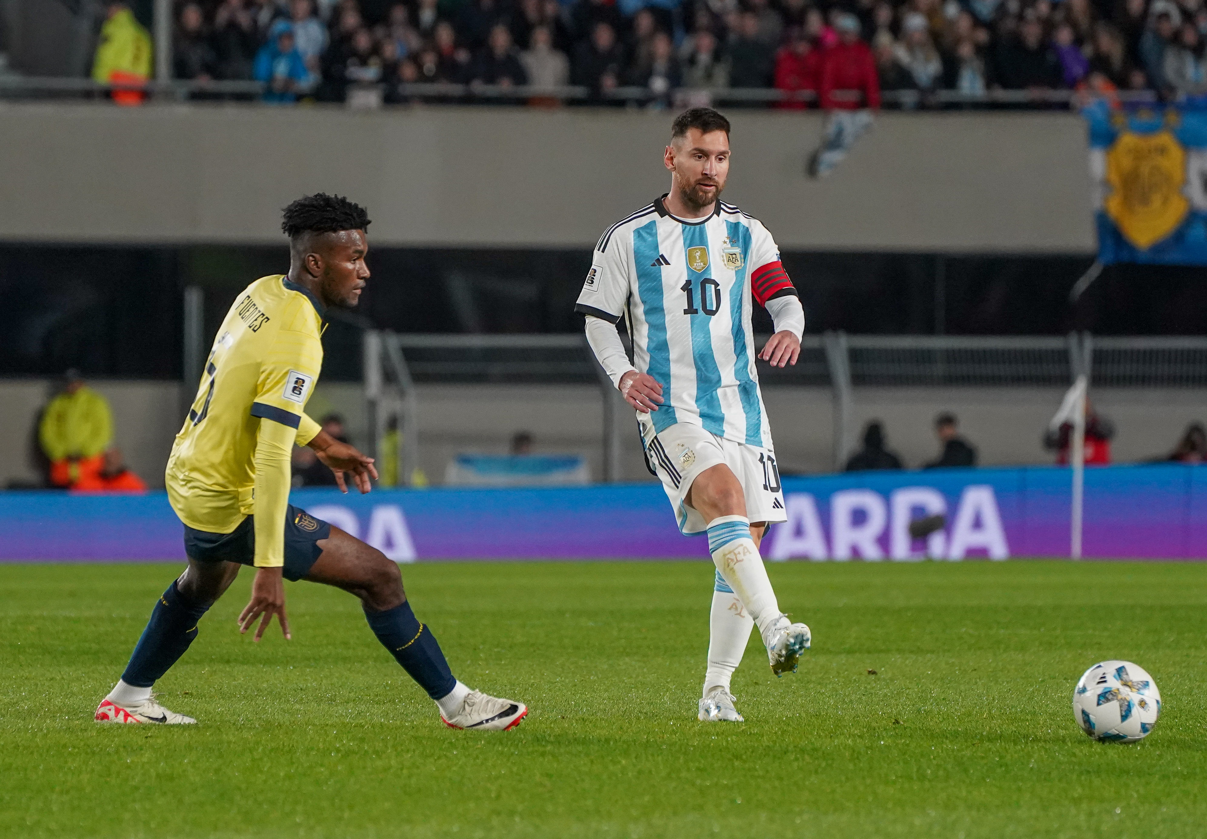 Con gol de Messi, Argentina venció a Ecuador en su debut en las Eliminatorias
