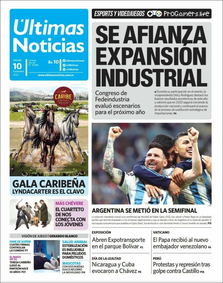 Así reflejaron los principales diarios del país y del mundo el pase de Argentina a semifinales