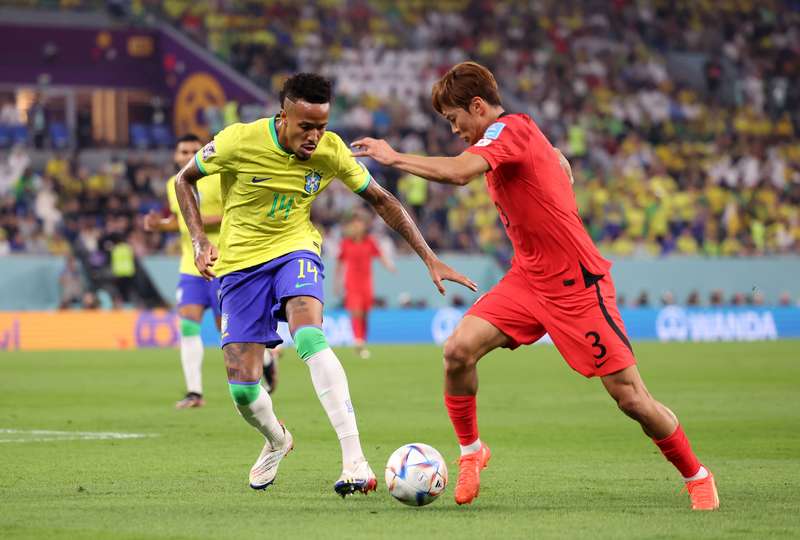 Brasil superó 4-1 a Corea del Sur por los octavos de final