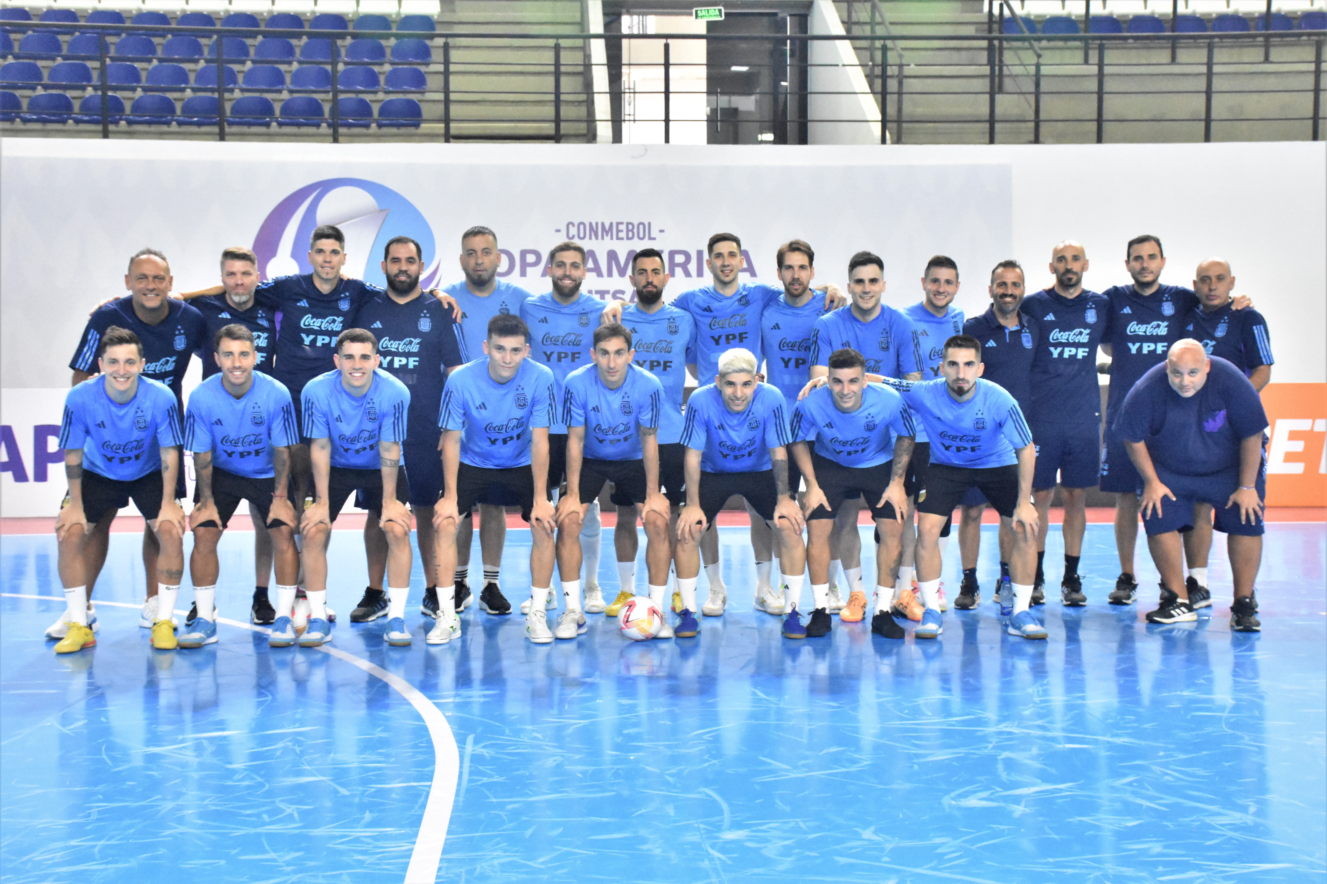 La Selección está lista para iniciar su camino en la Copa América de Futsal