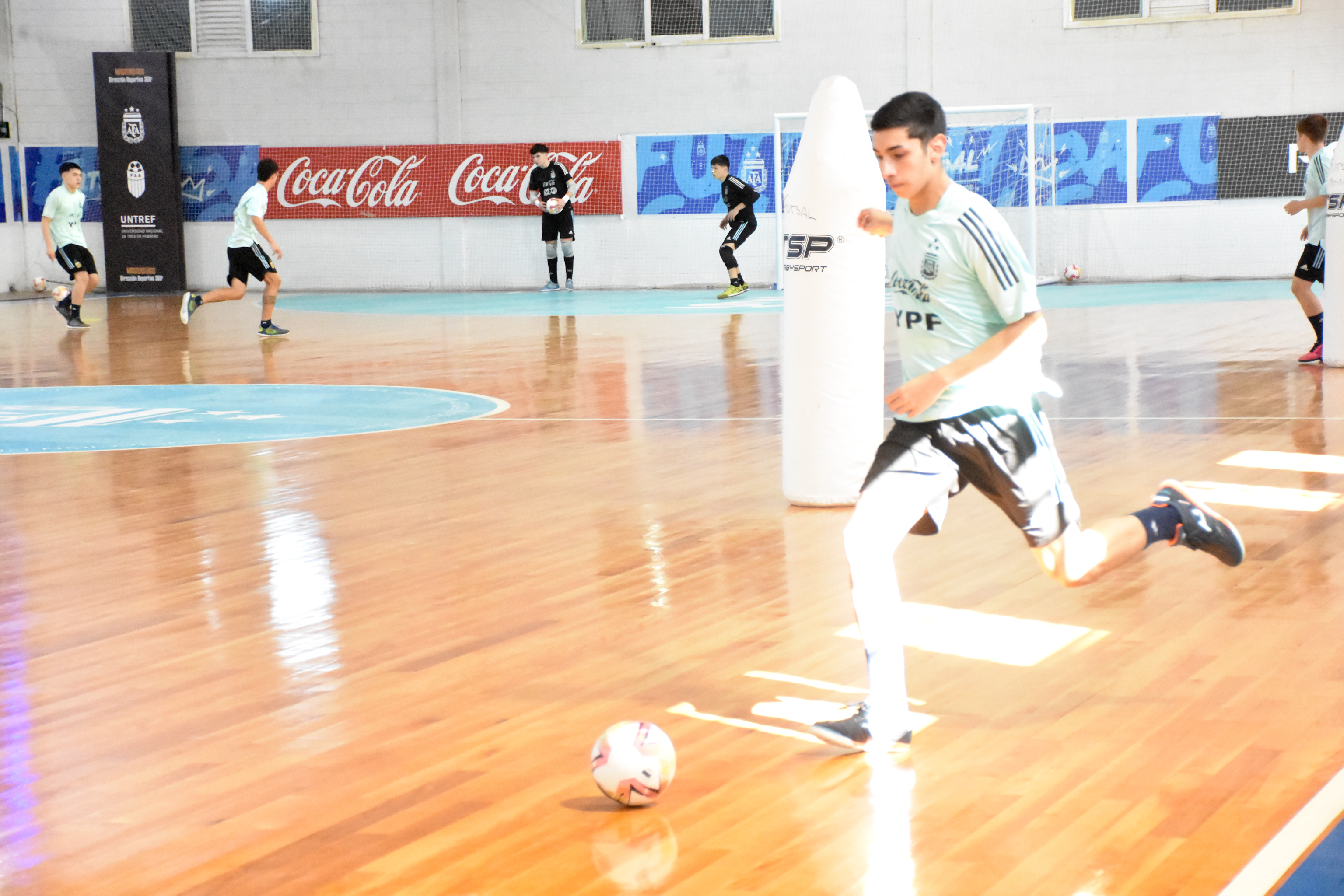 La Sub 17 de futsal llevó a cabo su cuarta semana de prácticas