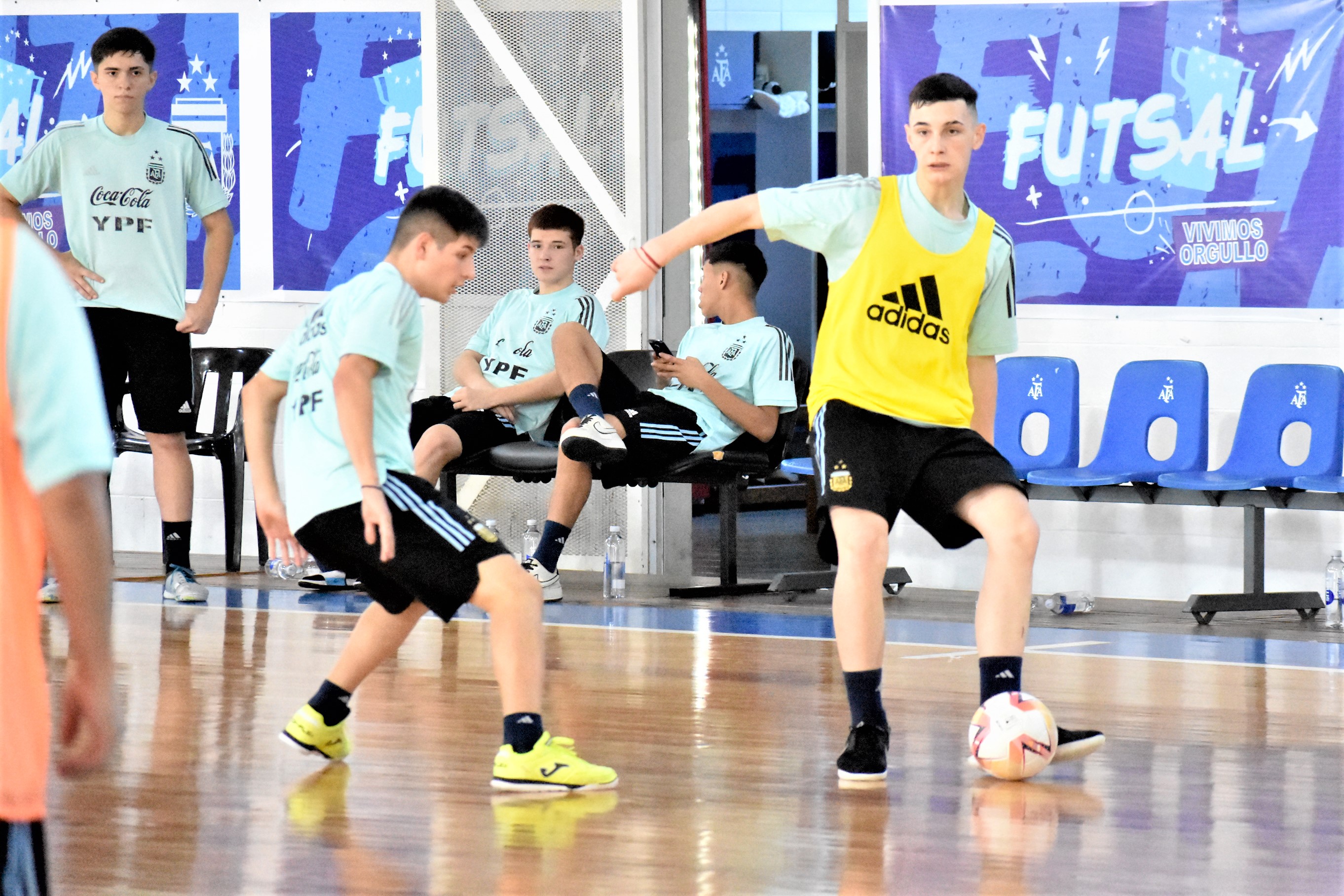 La Sub 17 de futsal llevó a cabo su cuarta semana de prácticas