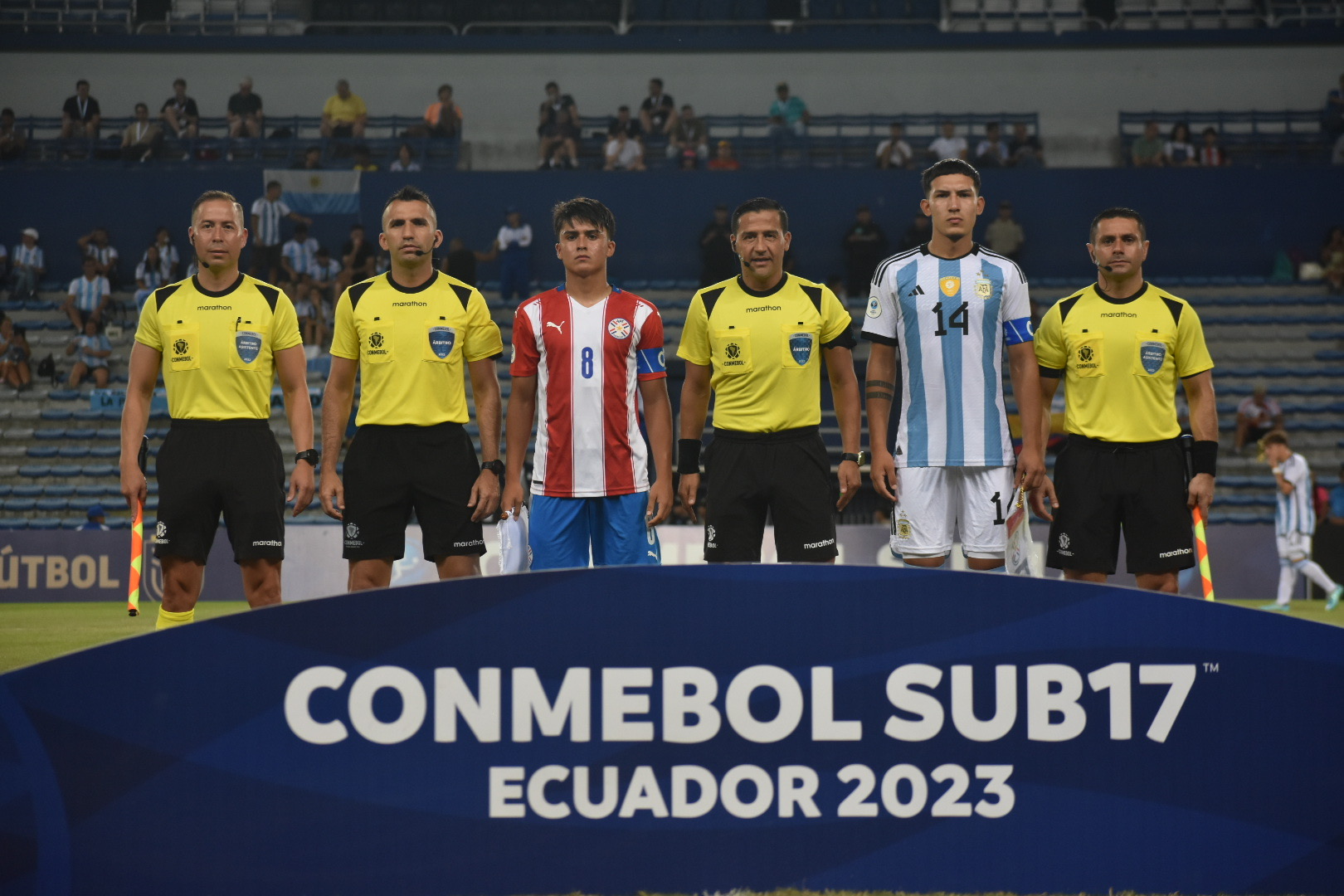 Argentina igualó 1-1 con Paraguay y quedó primera del Grupo B