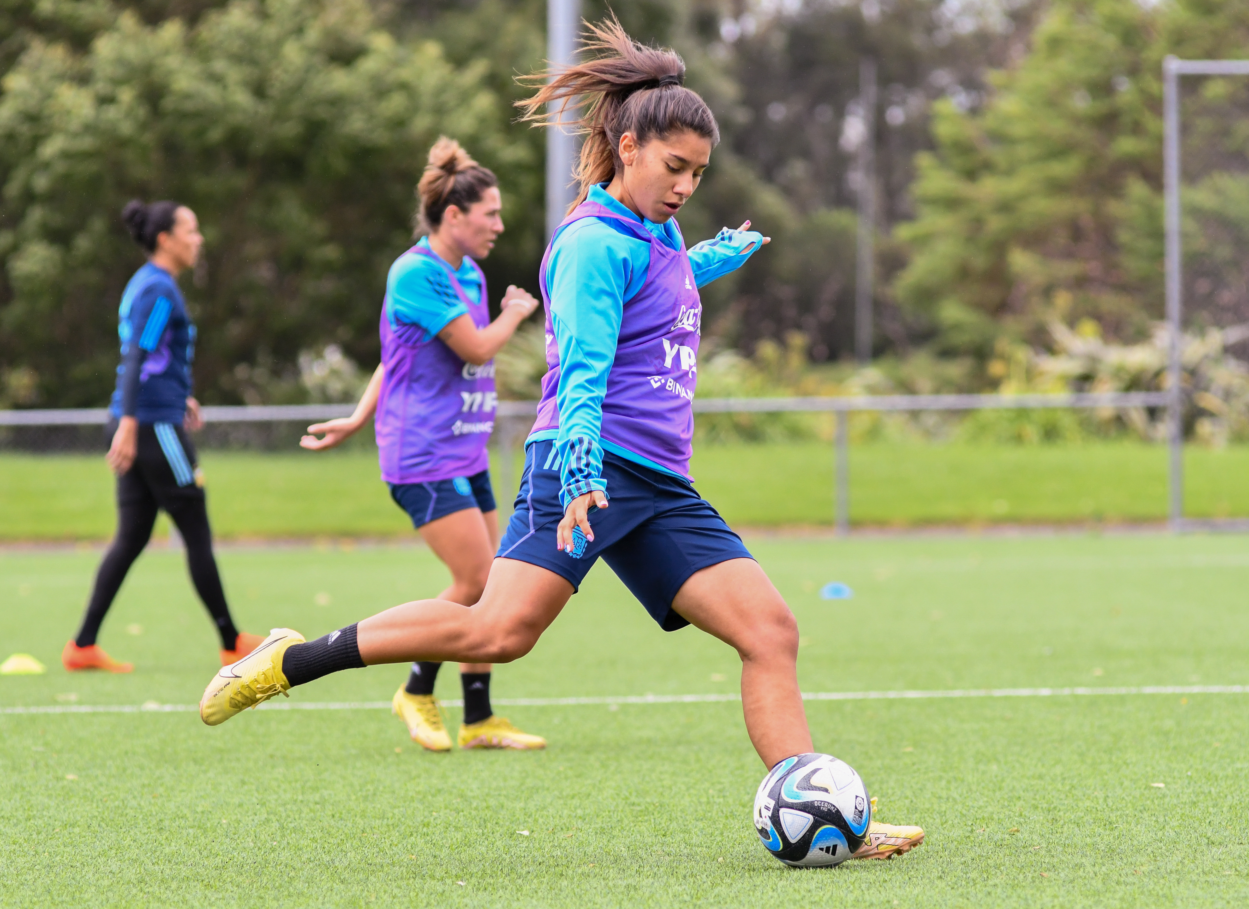 Último entrenamiento antes de enfrentar a Chile