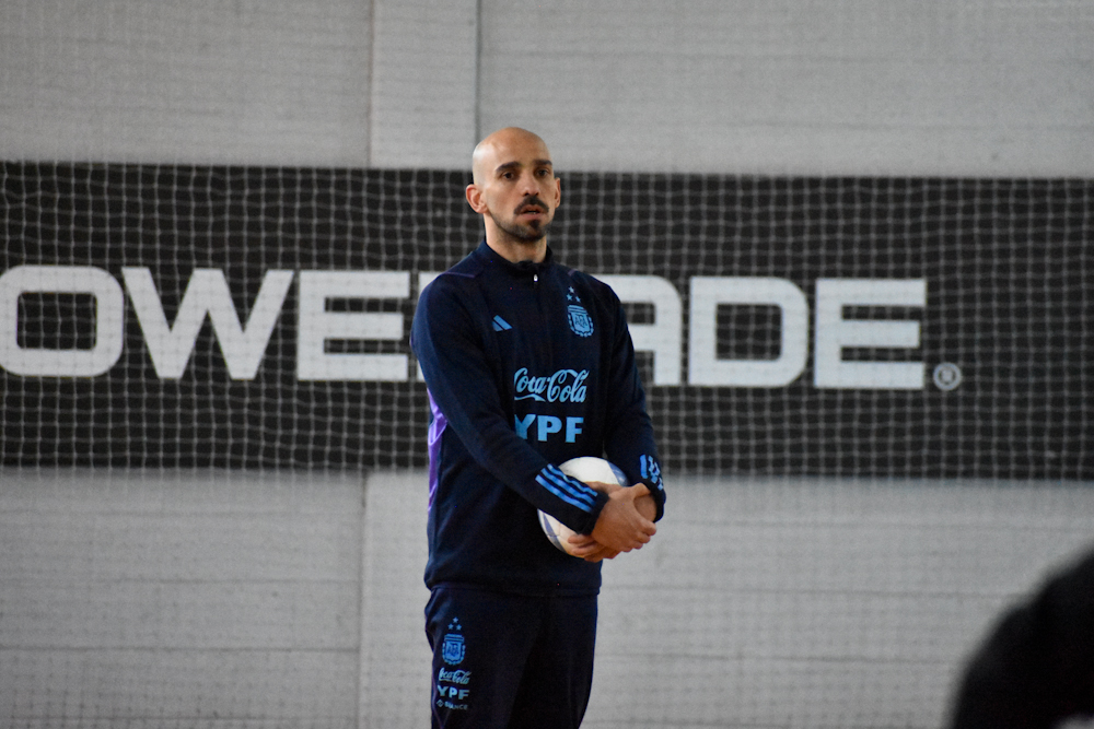 La Sub 20 nacional completa su semana de entrenamientos en Ezeiza