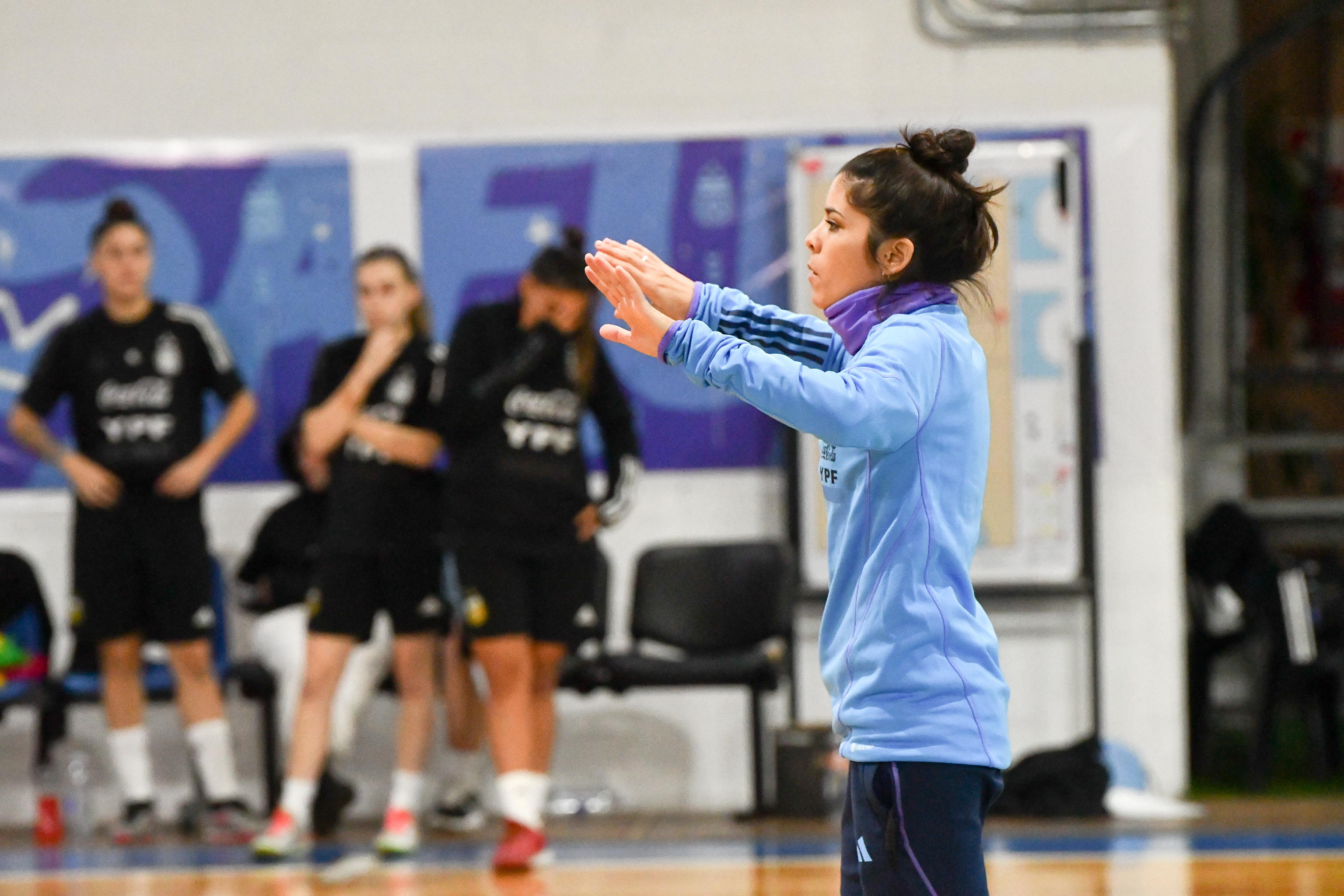 El preseleccionado Sub 20 femenino de futsal concluyó su semana