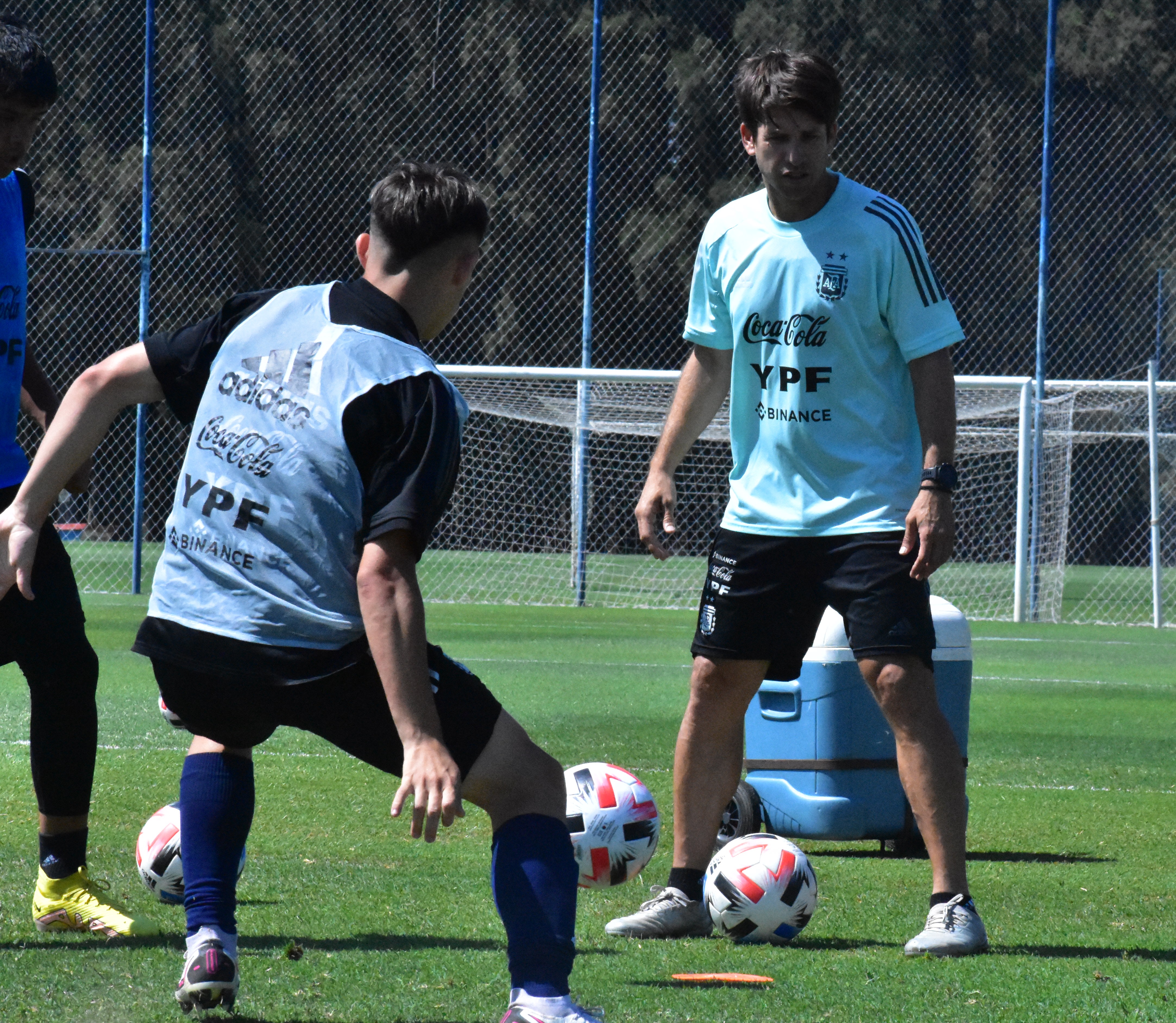 La Selección Sub 17 enfrentó a la categoría 2006 de Boca Juniors