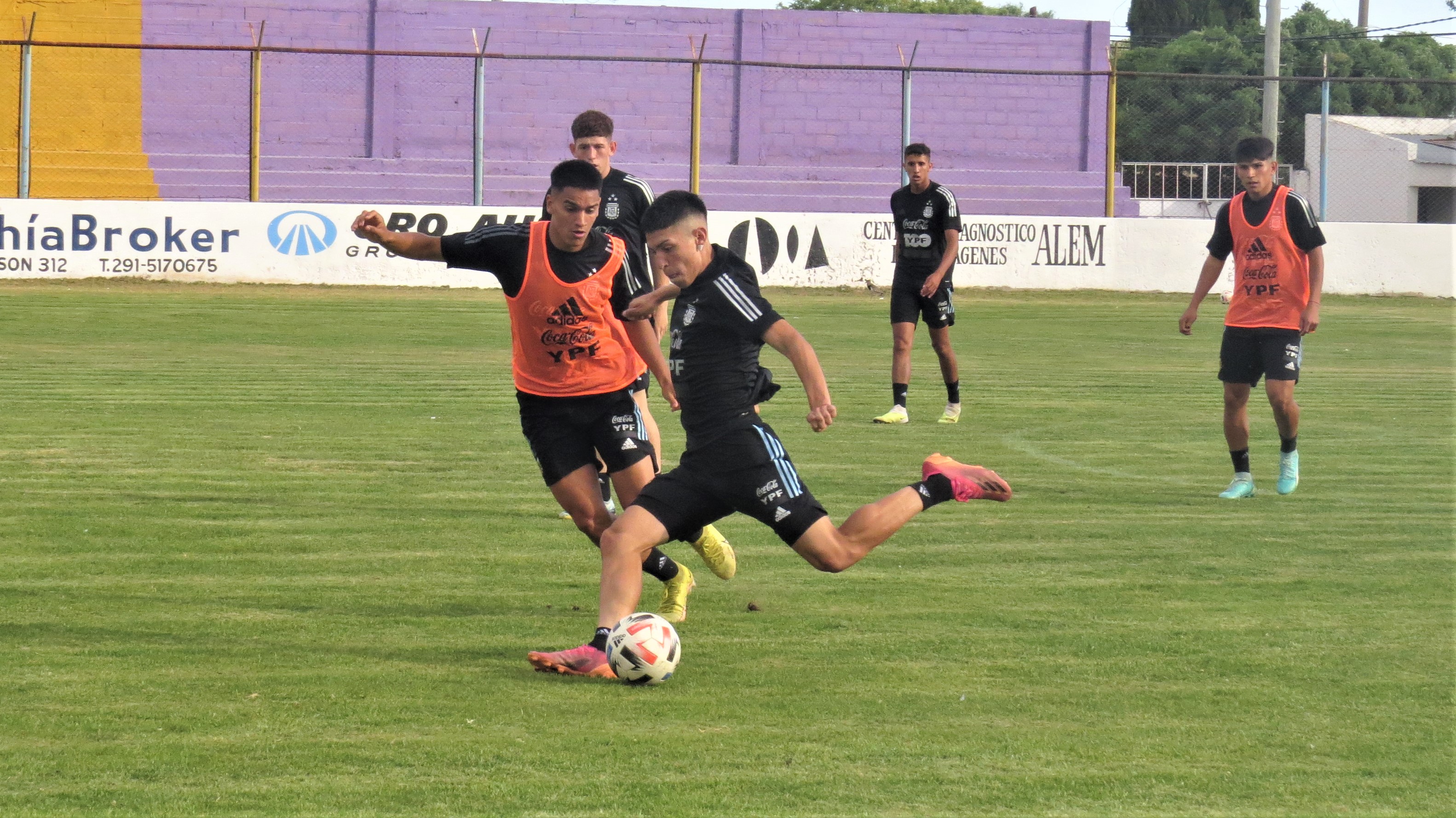 Entrenamiento de la Selección Sub 20 de Ascenso en Bahía Blanca