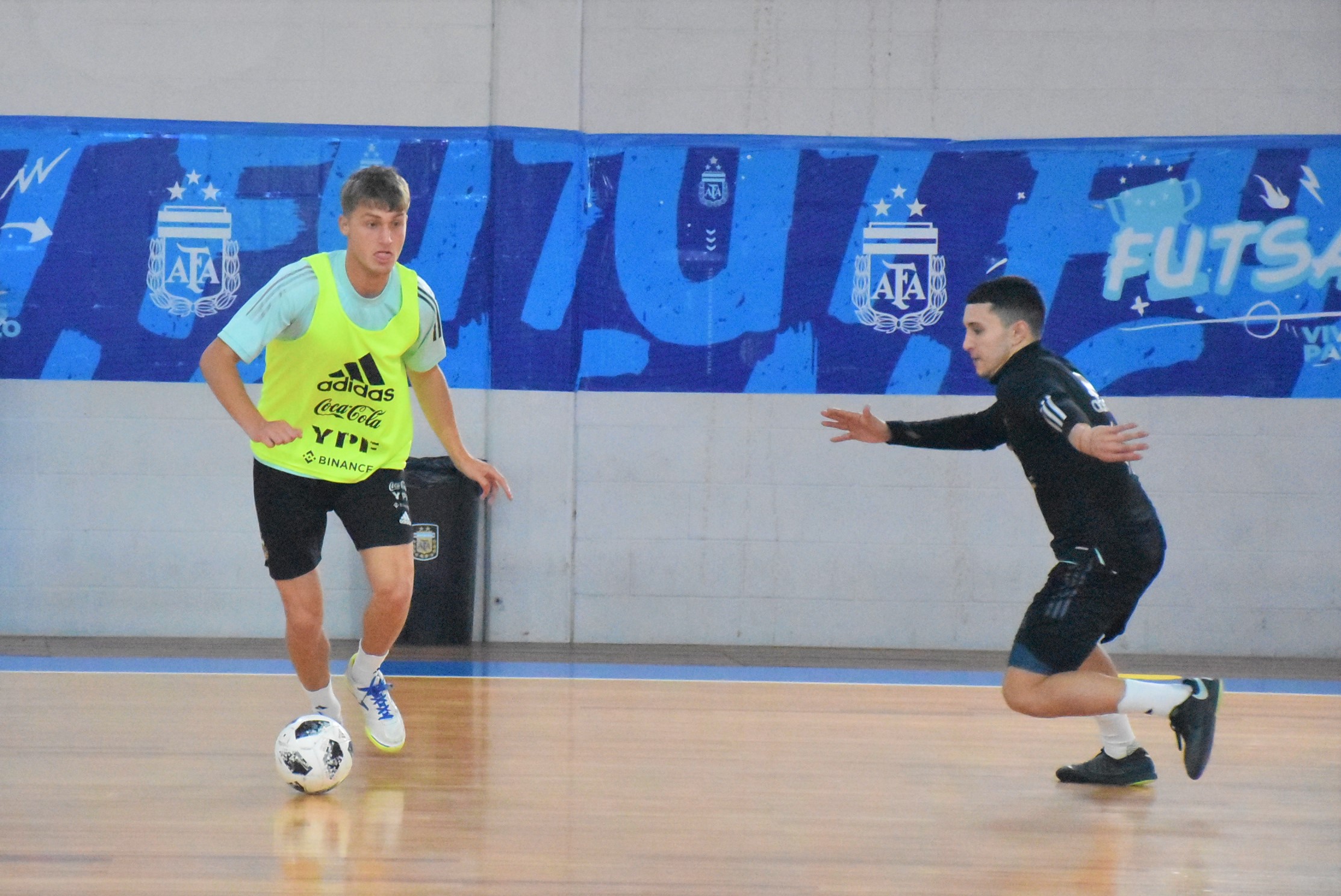 Entrenamientos de las Selecciones Juveniles de Futsal